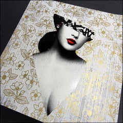 Hush - Le Buste 3 - Gold Edition - Urban Graffiti Street Art