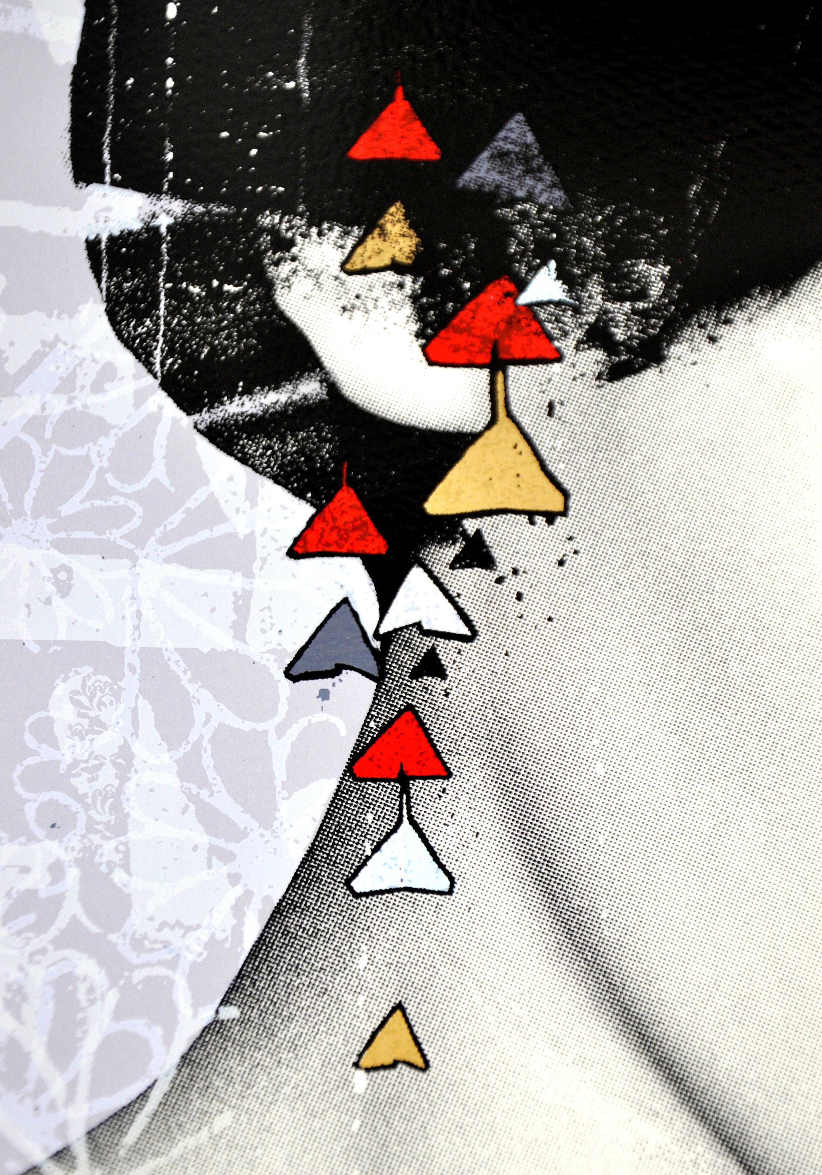 Poise, Limited Edition Screen Print by HUSH For Sale 2