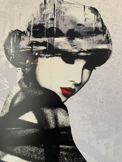 ROUGE 1 Handfinished Screen Print Numbered and Signed by the Artist