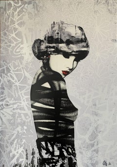 ROUGE 1 Serigrafía acabada a mano, numerada y firmada por el artista