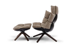 Husk Armchair and Ottoman - Designed by Patricia Urquiola for B&B Italia