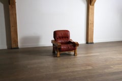 Hussar Lounge Chair By Luciano Frigerio, Italy 1970s