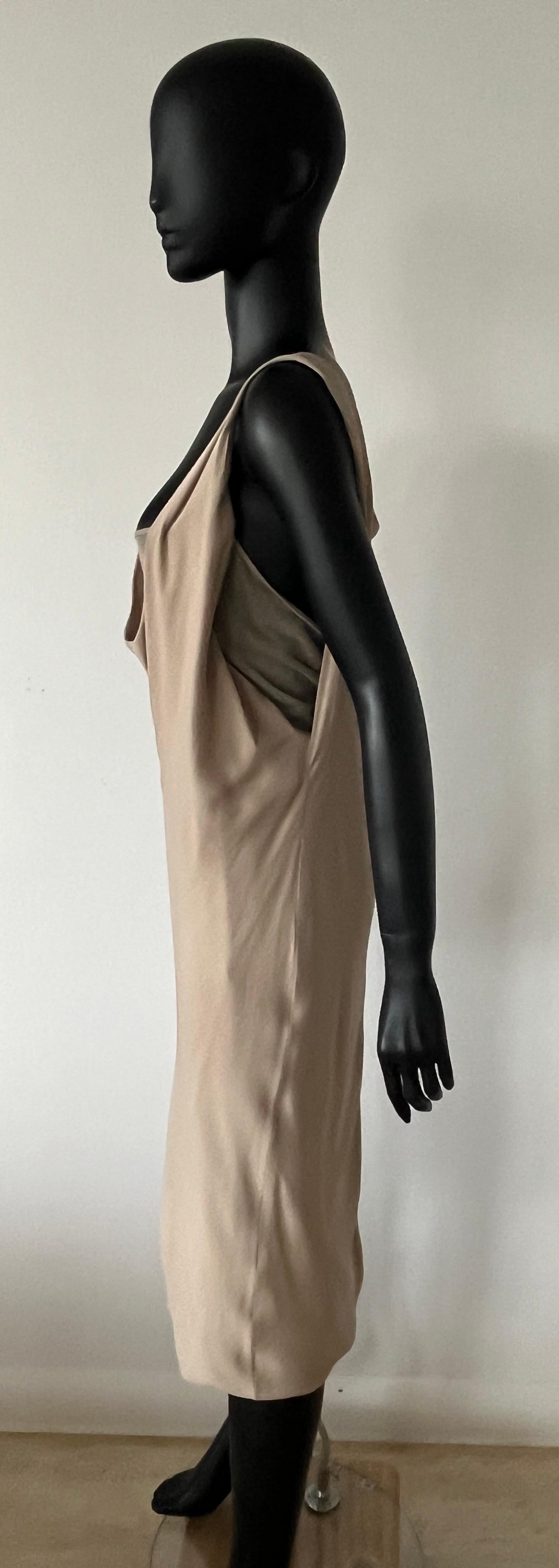 Hussein Chalayan 1990er Jahre Mehrlagiges Slip-Kleid im Angebot 1