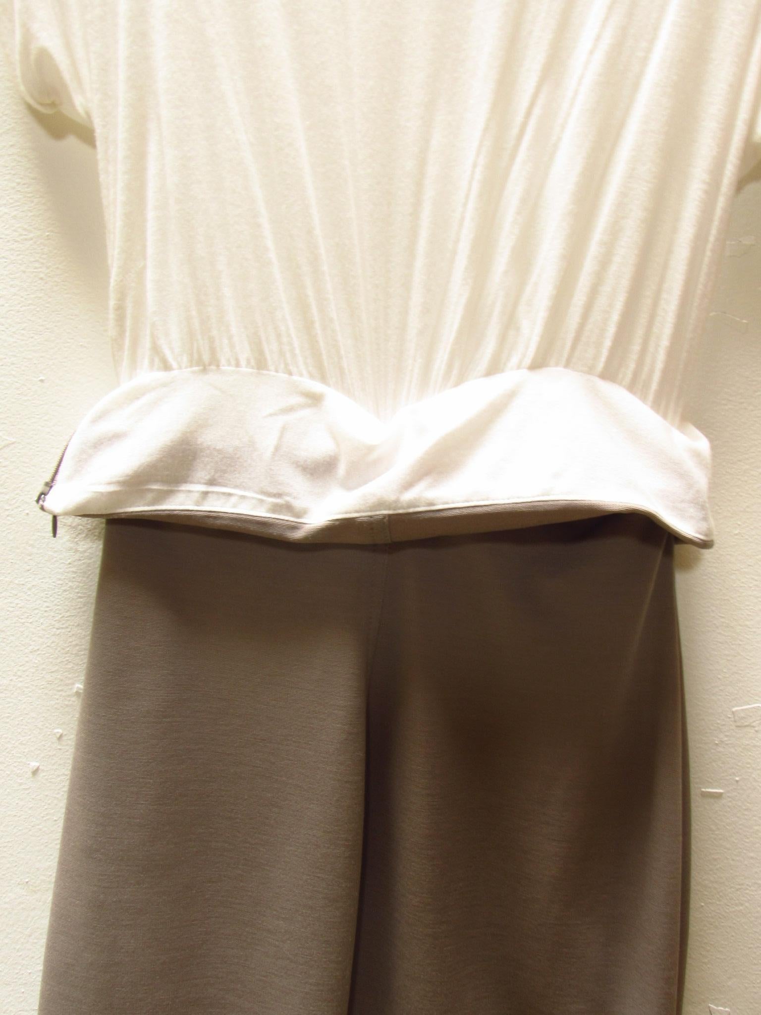 Hussein Chalayan 2 Tone Dress In New Condition For Sale In Laguna Beach, CA