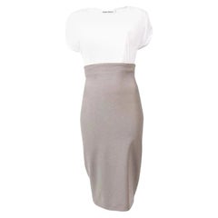Hussein Chalayan 2-farbiges Kleid