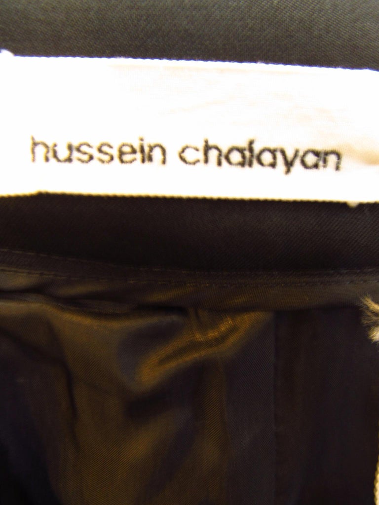 Hussein Chalayan Black Round Skirt For Sale 3