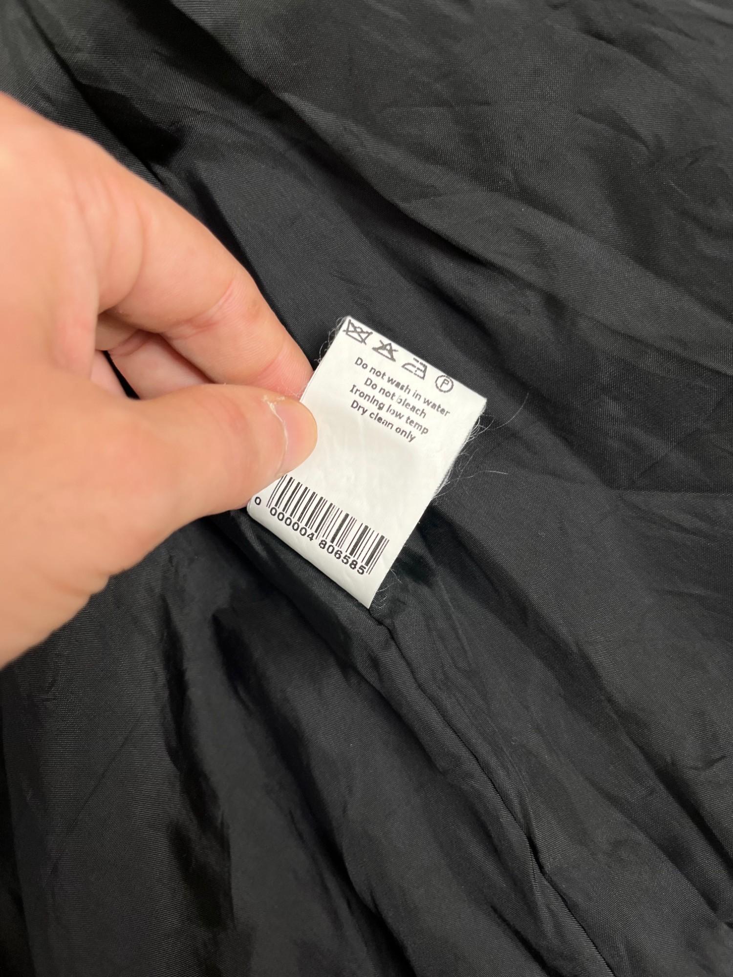 Hussein Chalayan Early 2000's Ruffle Blue Bomber Jacket in vendita 4