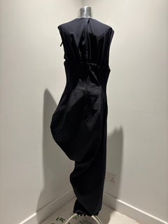 Hussein Chalayan FW 2019 Navy Structural Dress