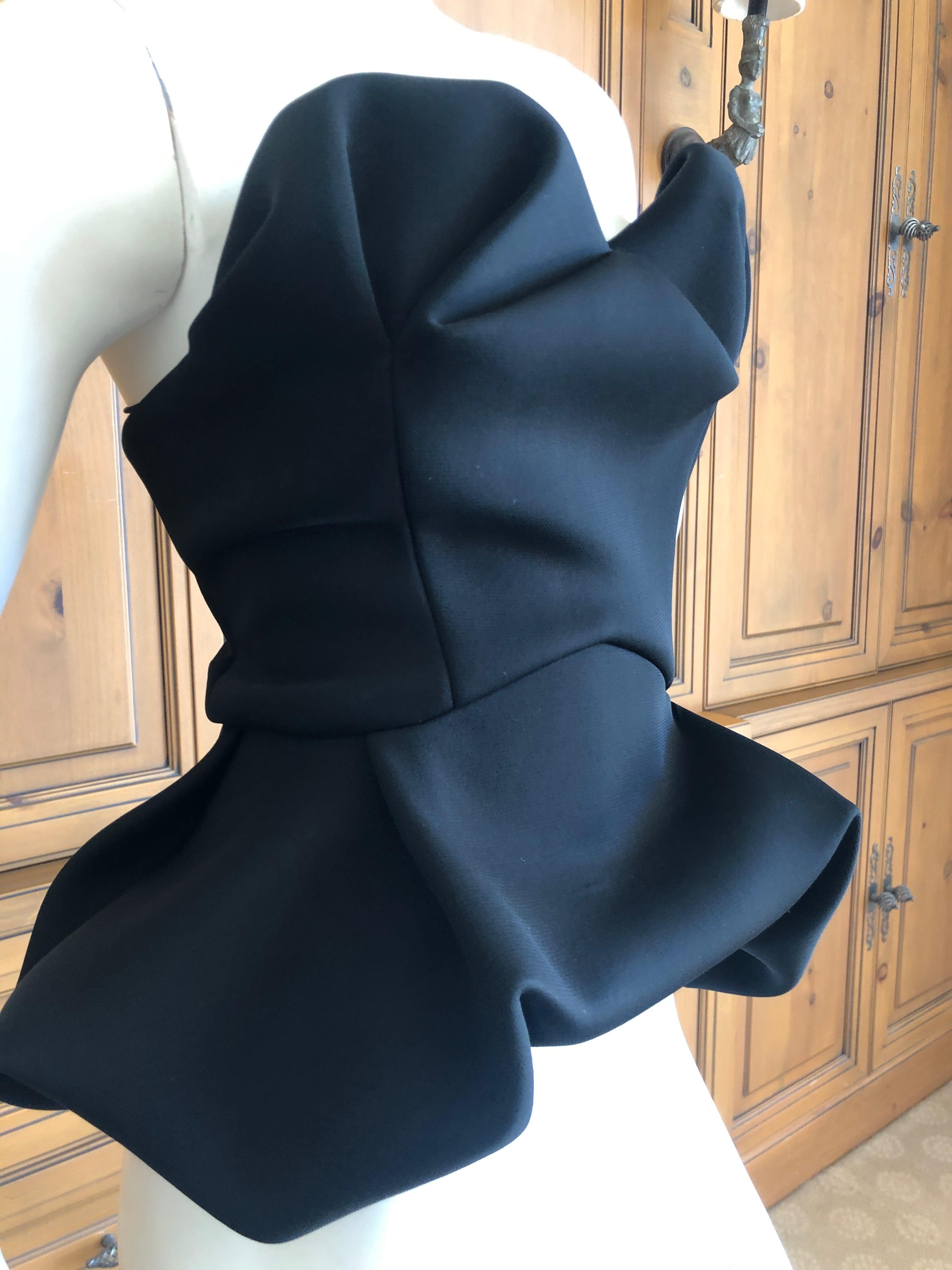 Hussein Chalayan Neoprene Corset In Excellent Condition In Cloverdale, CA