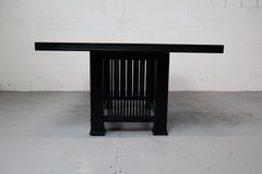 Mesa de comedor Husser 615 de Frank Lloyd Wright para Cassina
