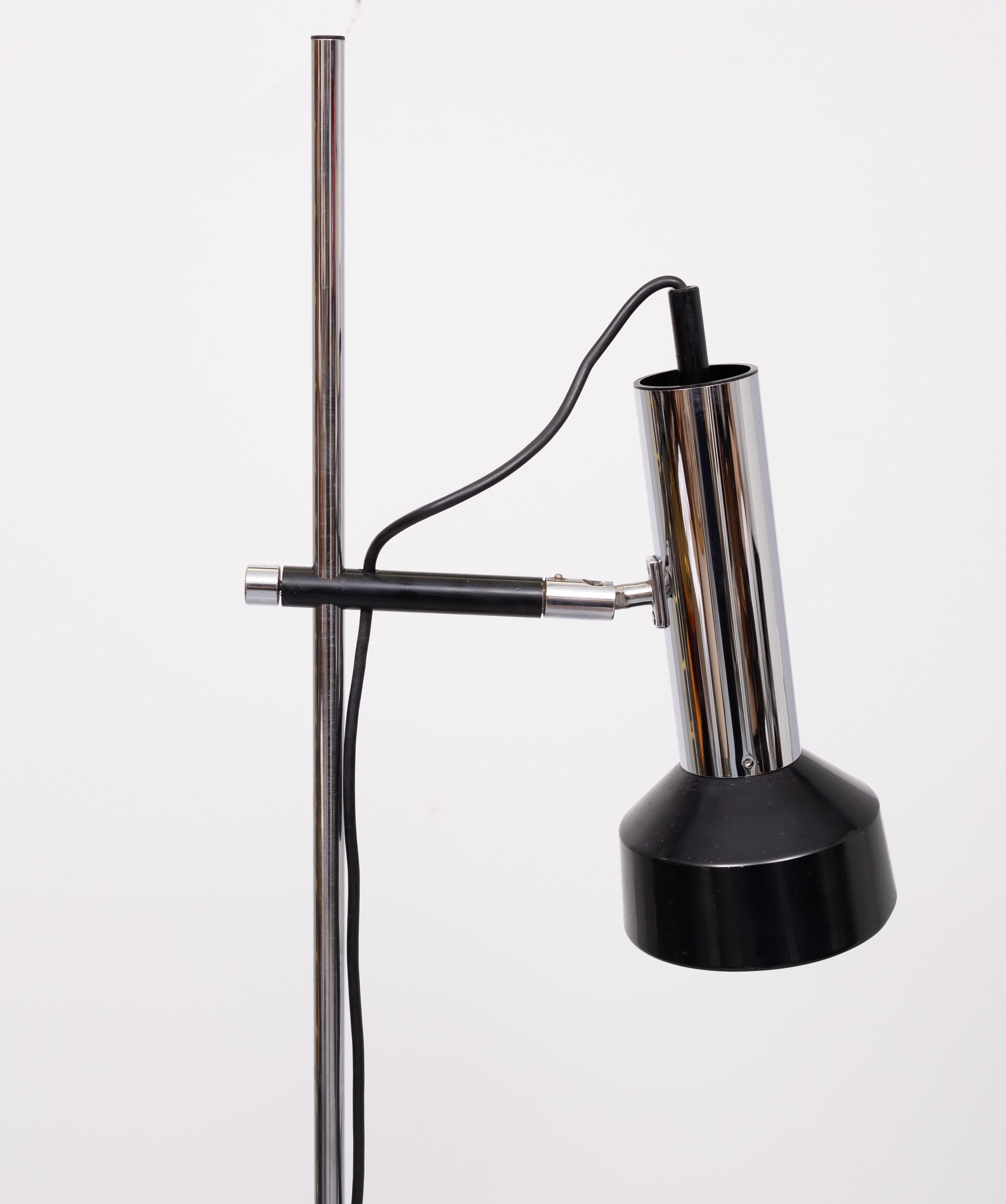 Hustadt Leuchten Stehlampe, 1970er Jahre, Deutschland im Zustand „Gut“ im Angebot in Den Haag, NL