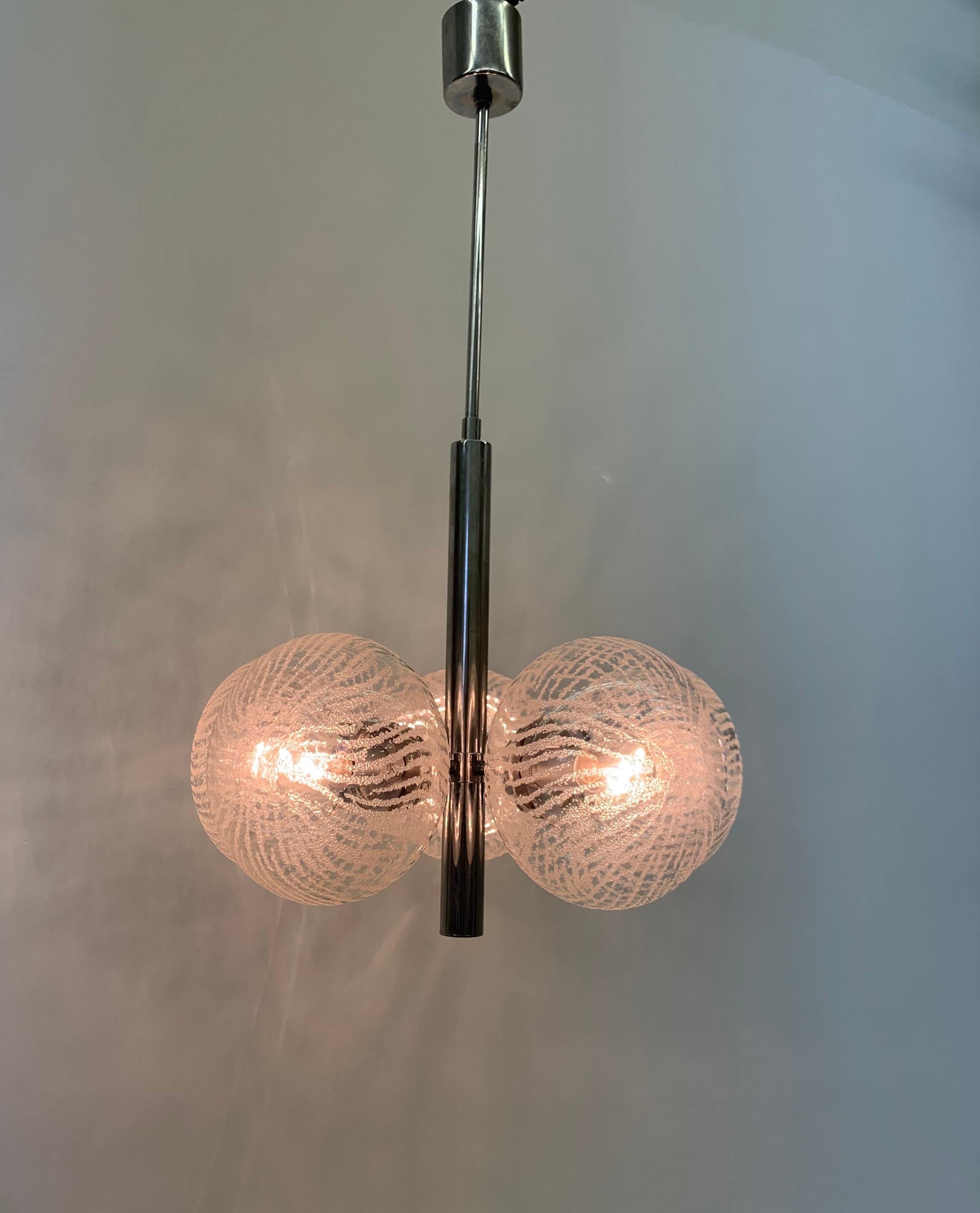 Hustadt Leuchten Hanging Lamp, 1970s For Sale 2