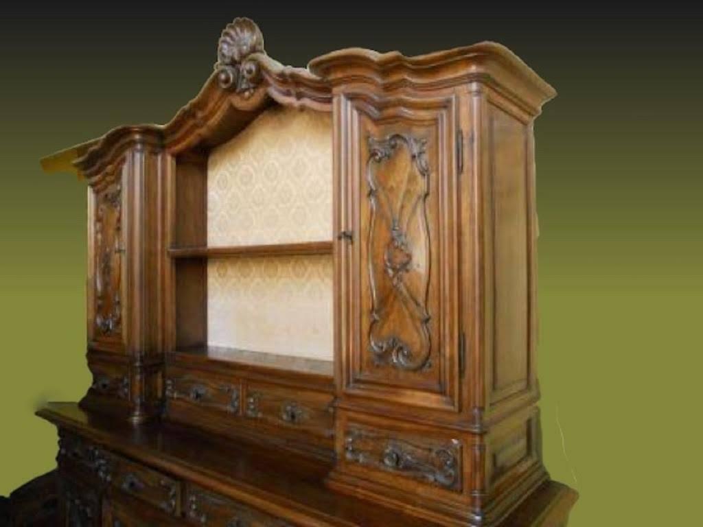 Hutch Bookcase Carved Provencale Style circa 1900, Louis XV In Good Condition For Sale In London, GB