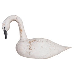 Antique Hutch Swan Decoy