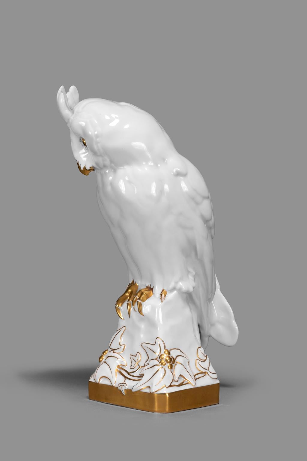 Allemand Figurine en porcelaine Hutchenreuther Fritz Klee «OWL » en vente