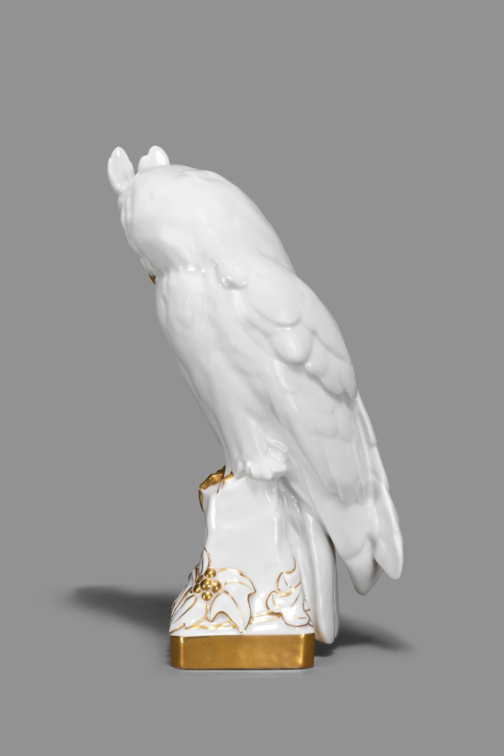 Fait main Figurine en porcelaine Hutchenreuther Fritz Klee «OWL » en vente