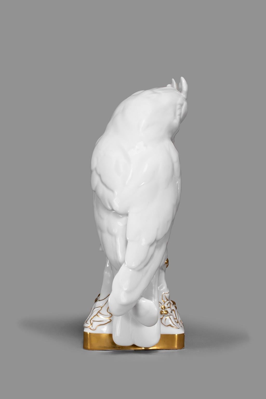 Figurine en porcelaine Hutchenreuther Fritz Klee «OWL » Excellent état - En vente à Bloomfield Hills, MI