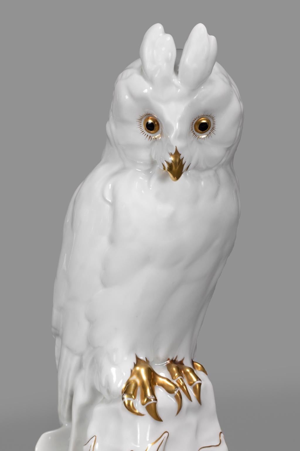 Début du 20ème siècle Figurine en porcelaine Hutchenreuther Fritz Klee «OWL » en vente