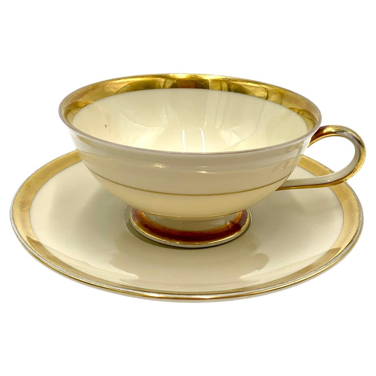 Gold Tea Saucer - 190 For Sale on 1stDibs