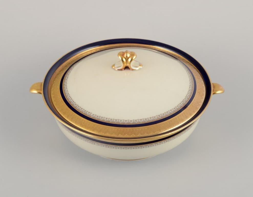 Hutschenreuther, Germany. Large covered bowl from the 