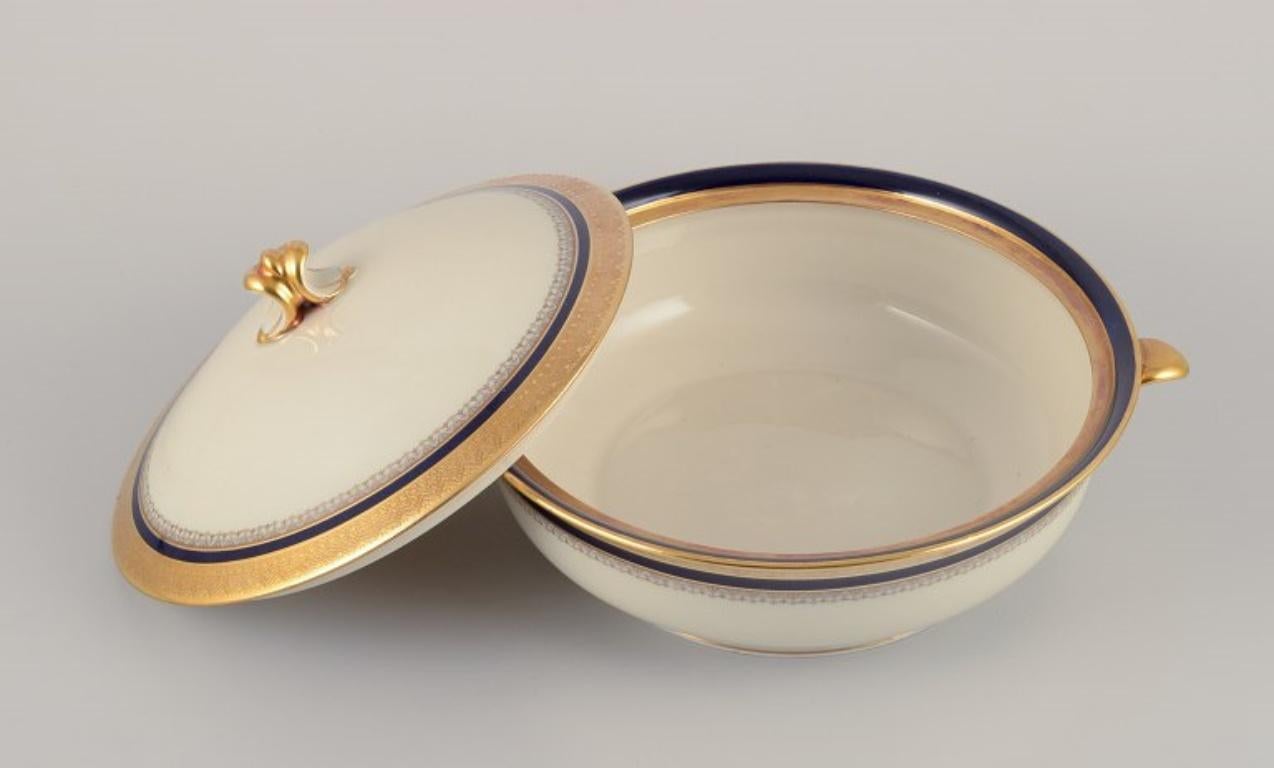 Hutschenreuther, Germany. Large covered bowl from the 