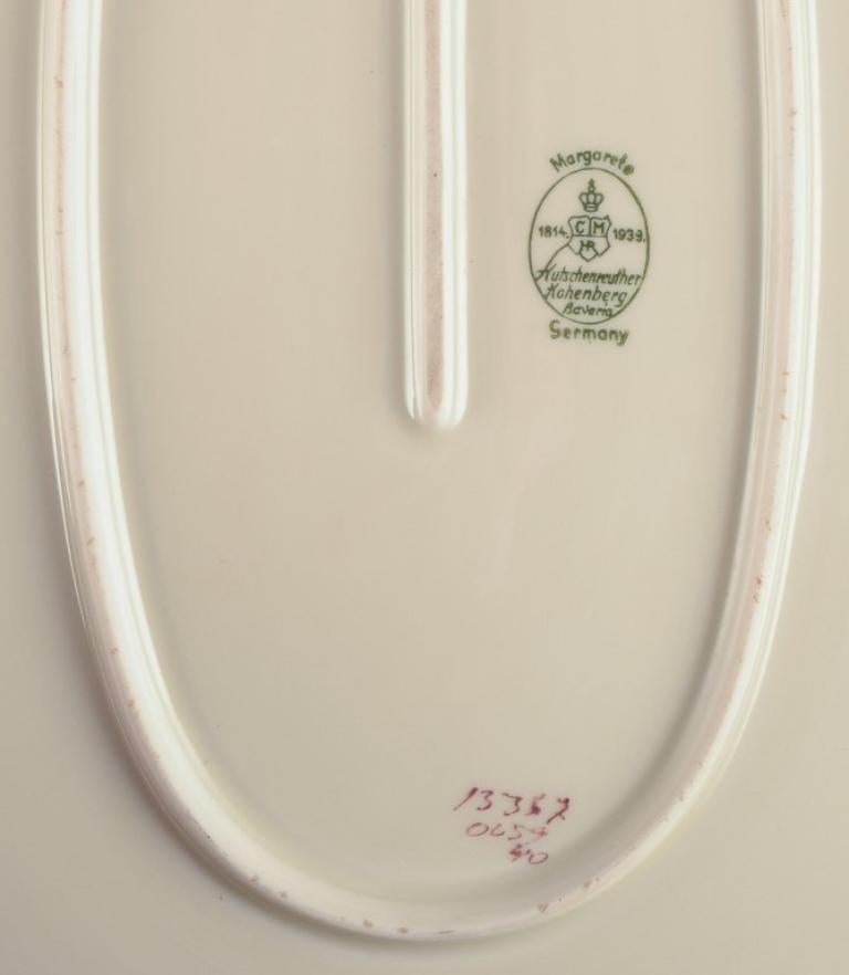 Mid-20th Century Hutschenreuther, Germany. Two serving platters from the 