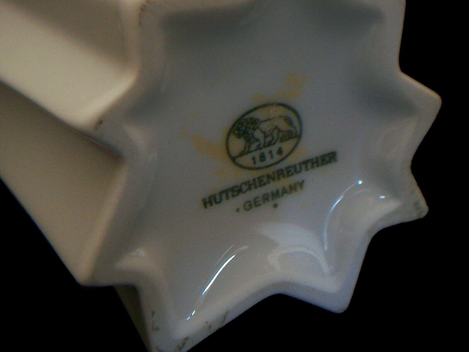 Hutschenreuther, Heinrich Fuchs, Jarrón de porcelana MCM, Alemania, hacia la década de 1970 en venta 3