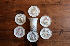 Hutschenreuther Ole Winther Monthly Collector Plates Set + Vase — 6 Plates 2C168