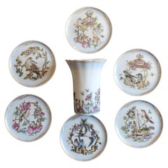 Hutschenreuther Ole Winther Monthly Collector Plates Set + Vase — 6 Plates 2C168