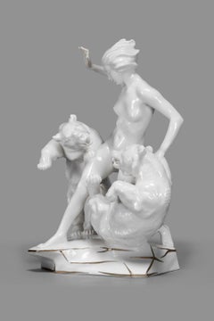 Hutschenreuther Porcelain Figurine   "JEALOUSLY"   Karl Tutter 1938