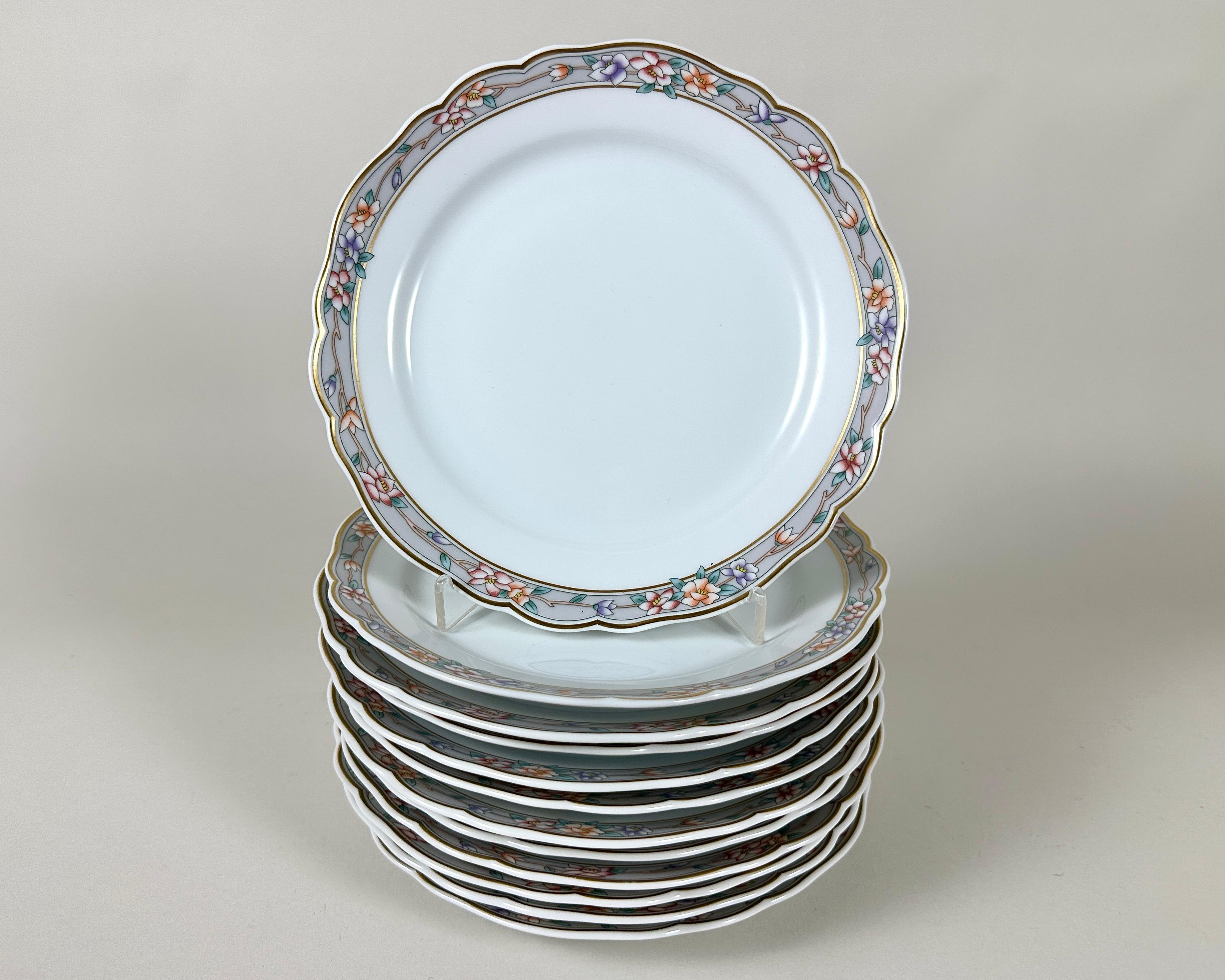 Set da tè in porcellana Hutschenreuther - Artigianato tedesco d'epoca in vendita 2