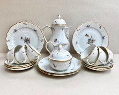 Hutschenreuther Selb Tea Set Antique Hutschenreuter Bavaria Bone China