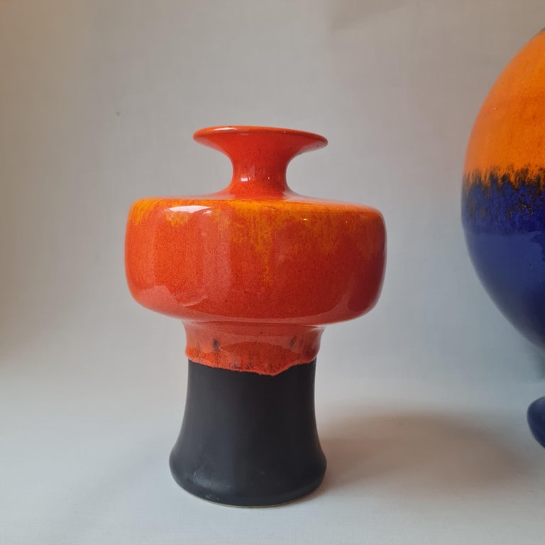 Space Age Hutschenreuther Solar Vasen Von Renee Neue 1975 Pop Art Ceramics For Sale