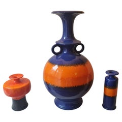 Hutschenreuther Solar Vasen Von Renee Neue 1975 Pop Art Ceramics