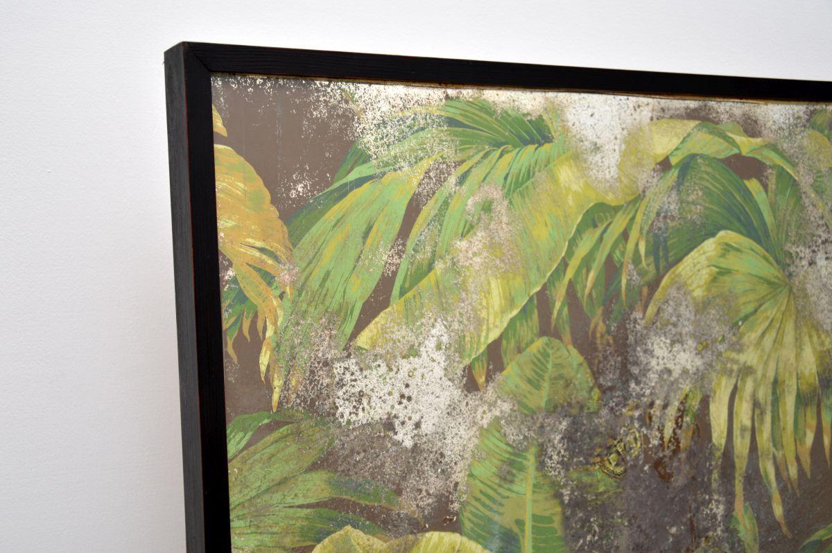 Mid-Century Modern Huw Griffith Pierre Frey Textile Mirror