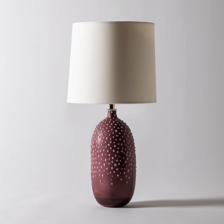 Huxley Lamp in Oxblood by Elyse Graham For Sale at 1stDibs