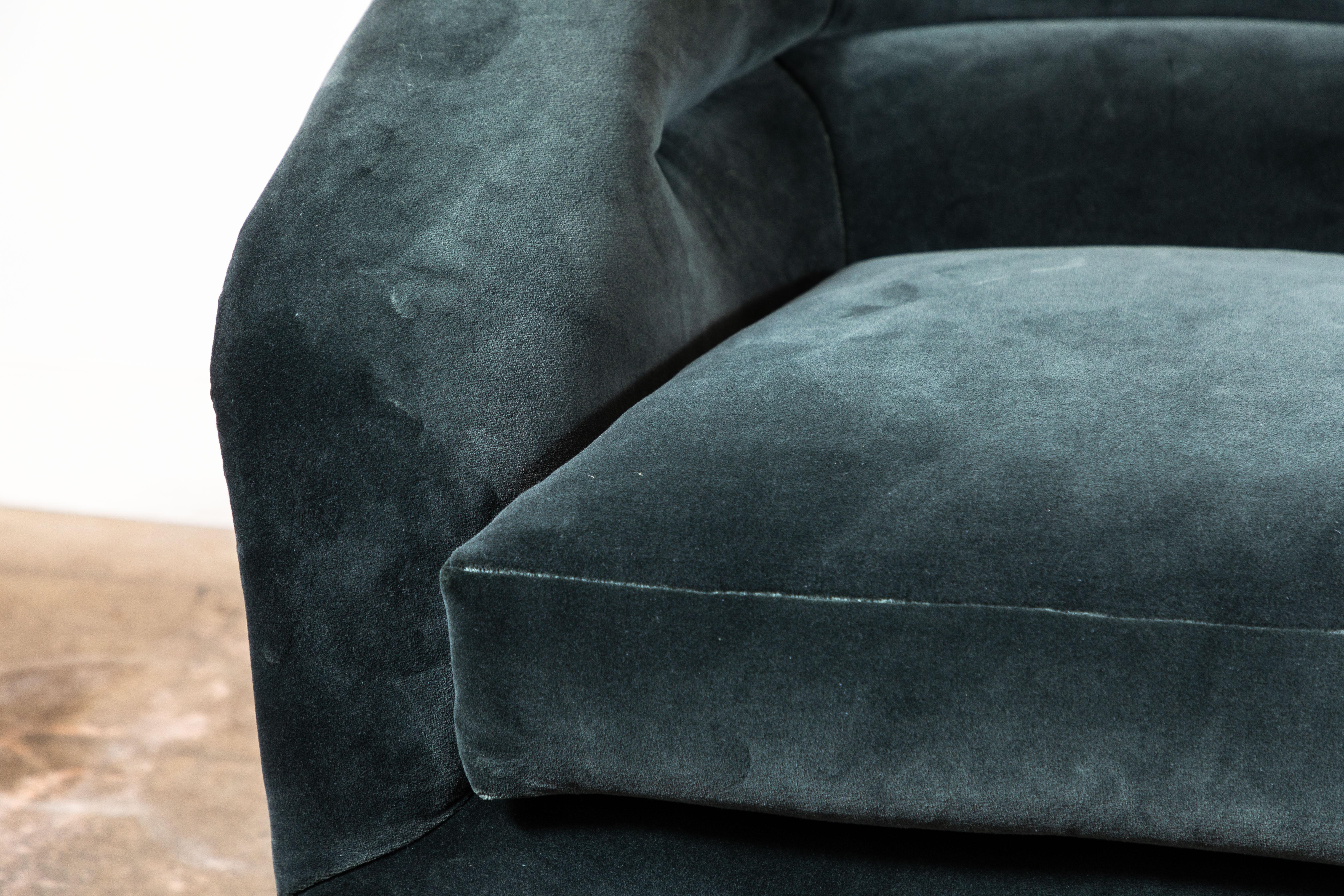 Mid-Century Modern Velvet Huxley Sofa by Lawson-Fenning