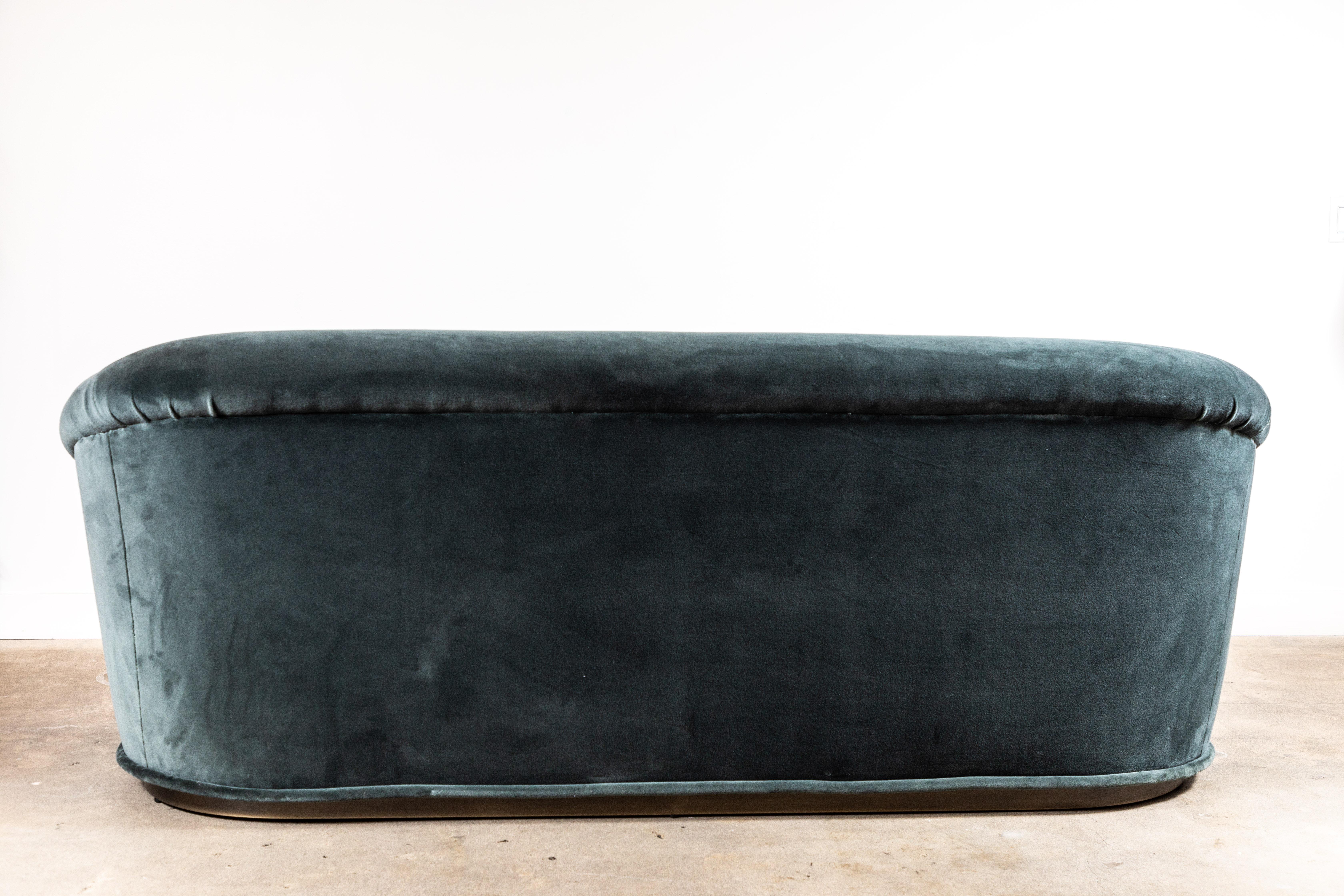 Velvet Huxley Sofa by Lawson-Fenning 2