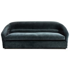 Velvet Huxley Sofa by Lawson-Fenning