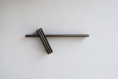 "Elevate No. 3" floating wall shelf sculpture