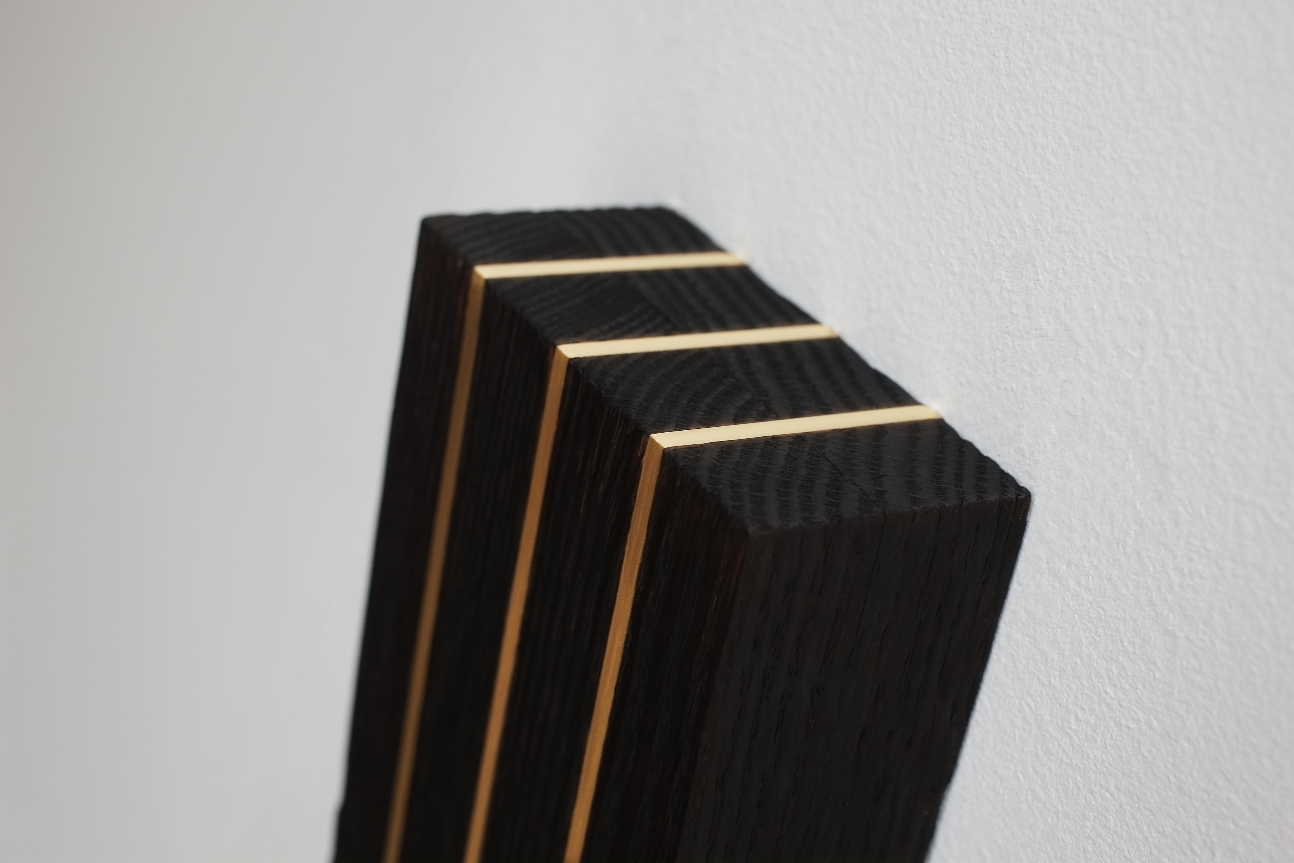 Elevate No. 5, artist-made wall-hanging shelf sculpture For Sale 3