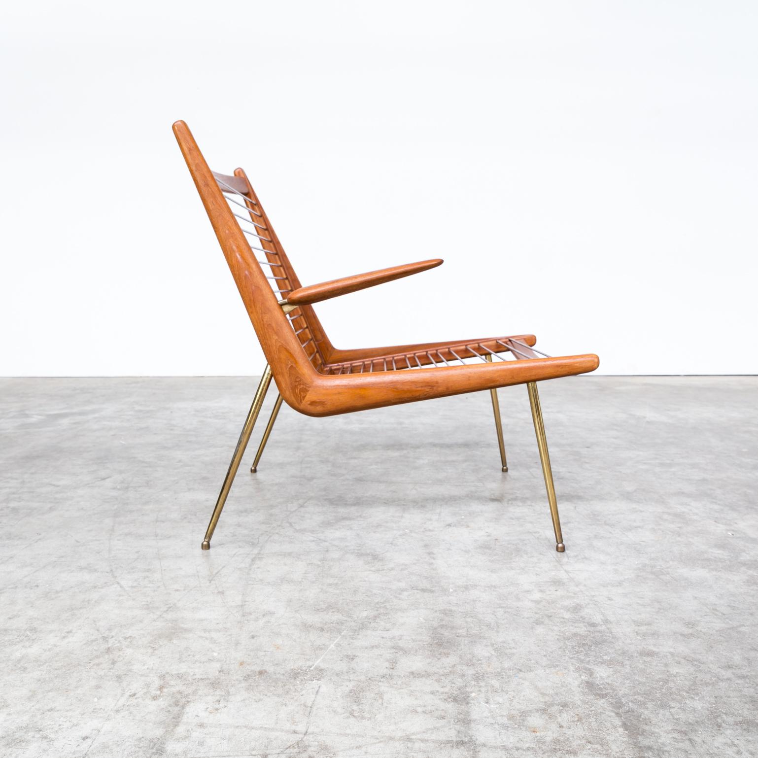 Hvidt and Mølgaard-Nielsen ‘Boomerang’ Chair FD 135 for France & Son, Set of Two For Sale 8