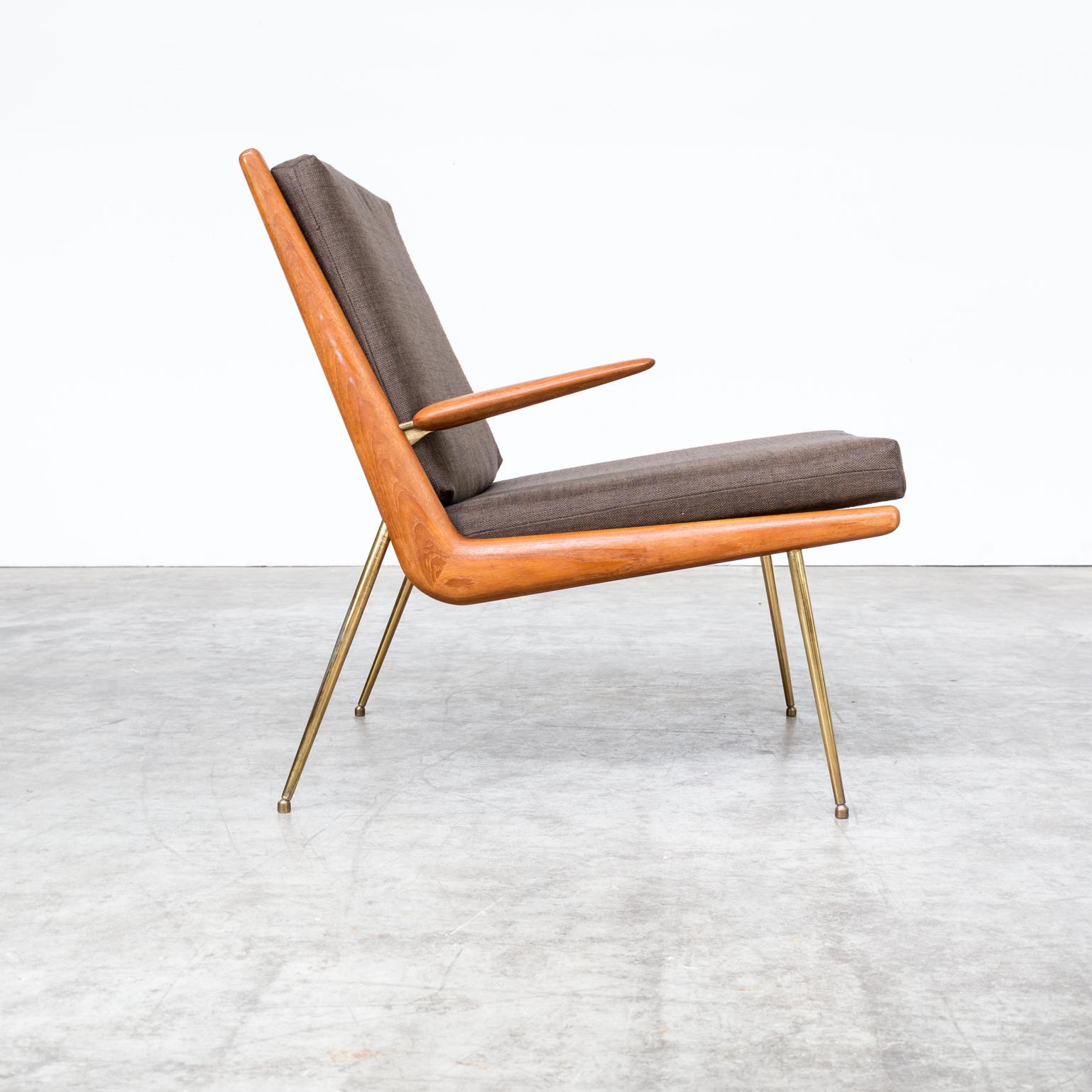 Hvidt and Mølgaard-Nielsen ‘Boomerang’ Chair FD 135 for France & Son, Set of Two For Sale 9