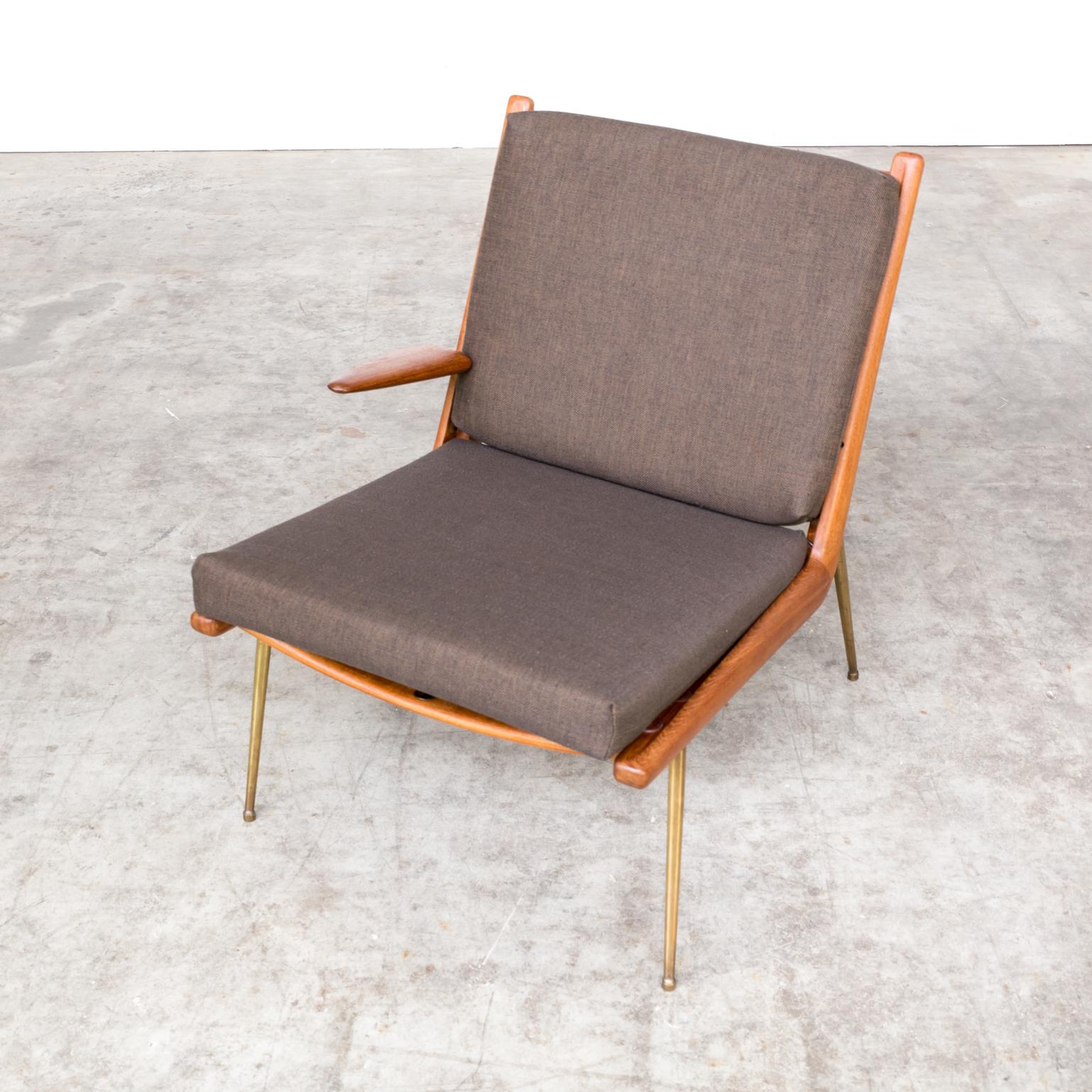 Hvidt and Mølgaard-Nielsen ‘Boomerang’ Chair FD 135 for France & Son, Set of Two For Sale 3