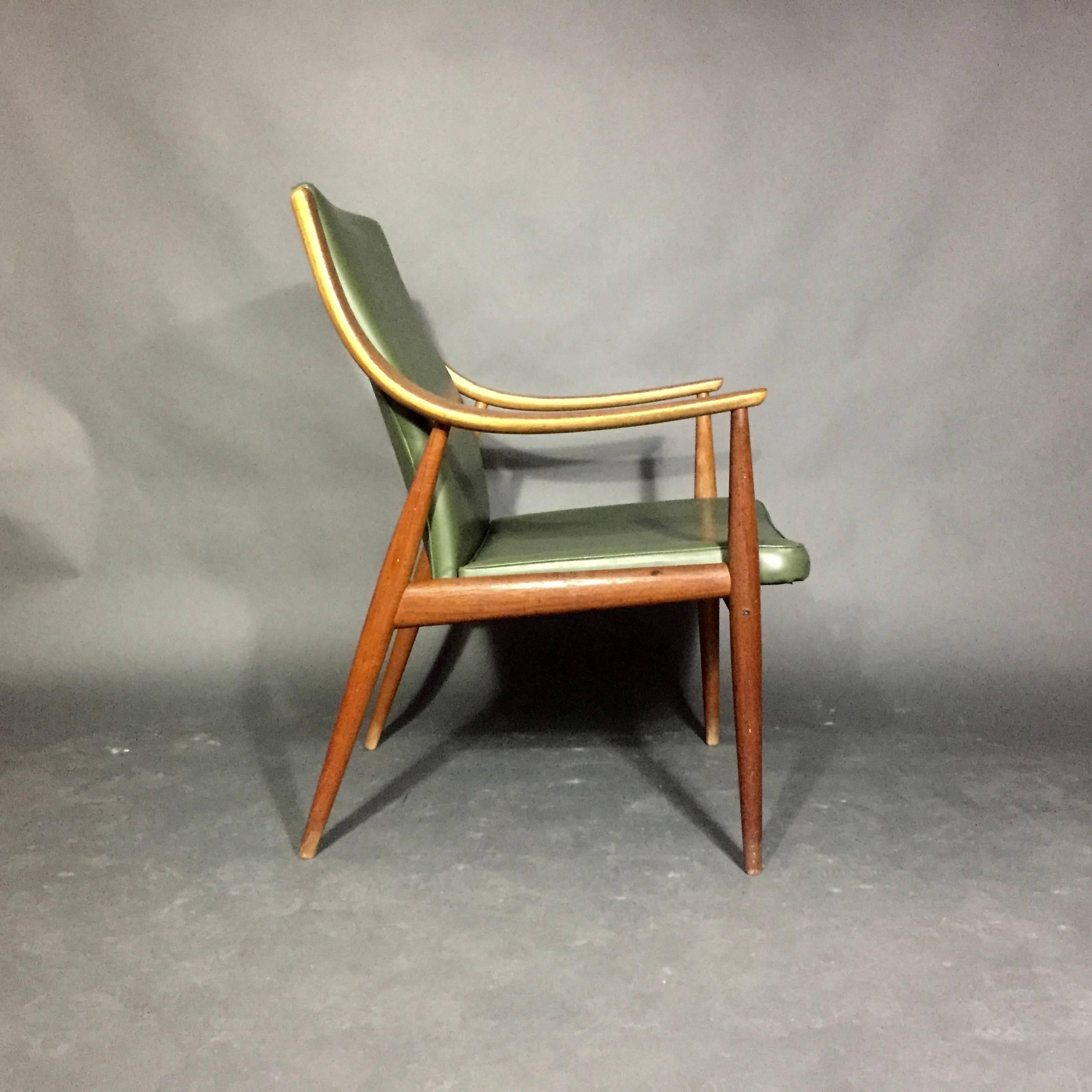 Mid-20th Century Hvidt and Mølgaard-Nielsen Easy Chair, France & Søn, Denmark, 1953