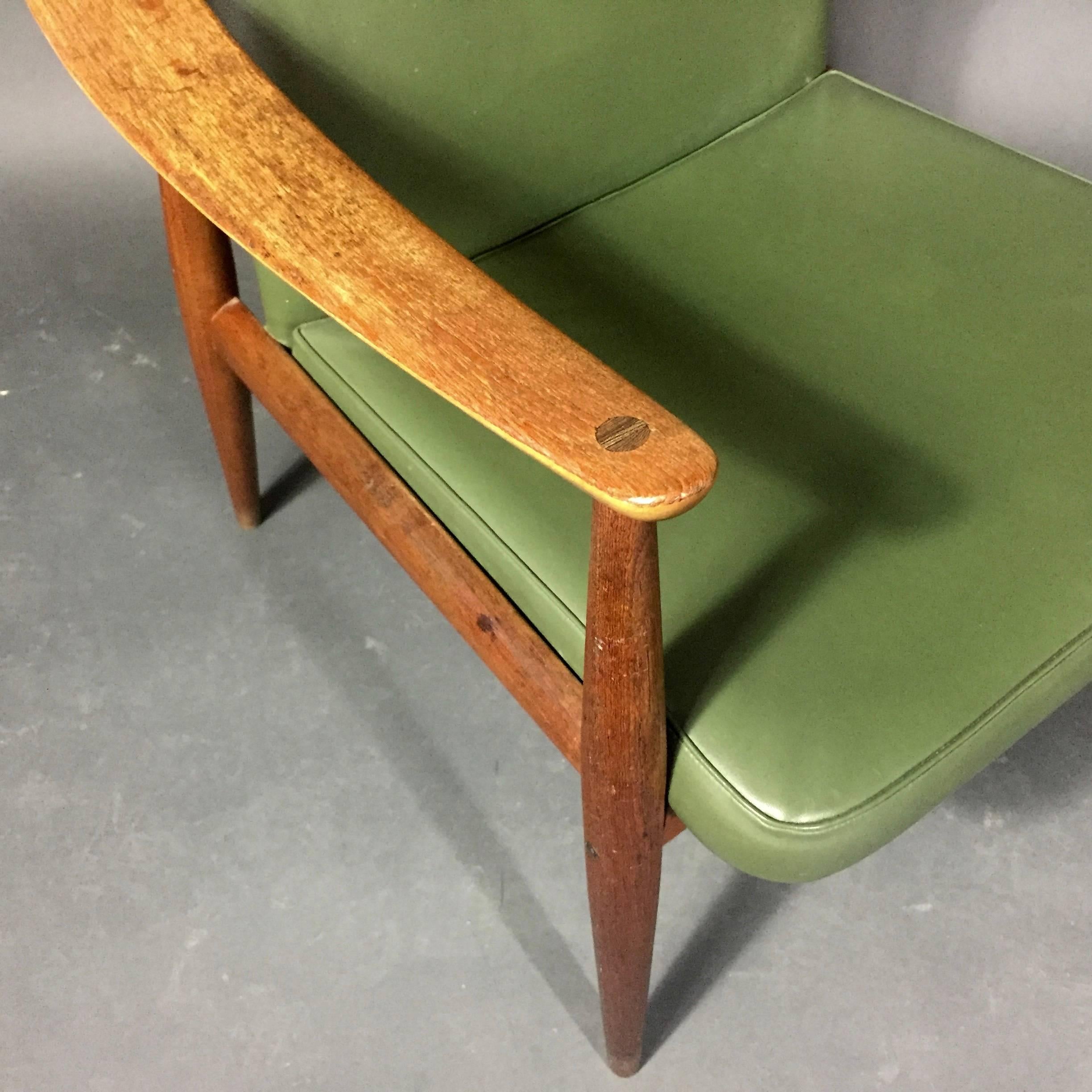 Teak Hvidt and Mølgaard-Nielsen Easy Chair, France & Søn, Denmark, 1953