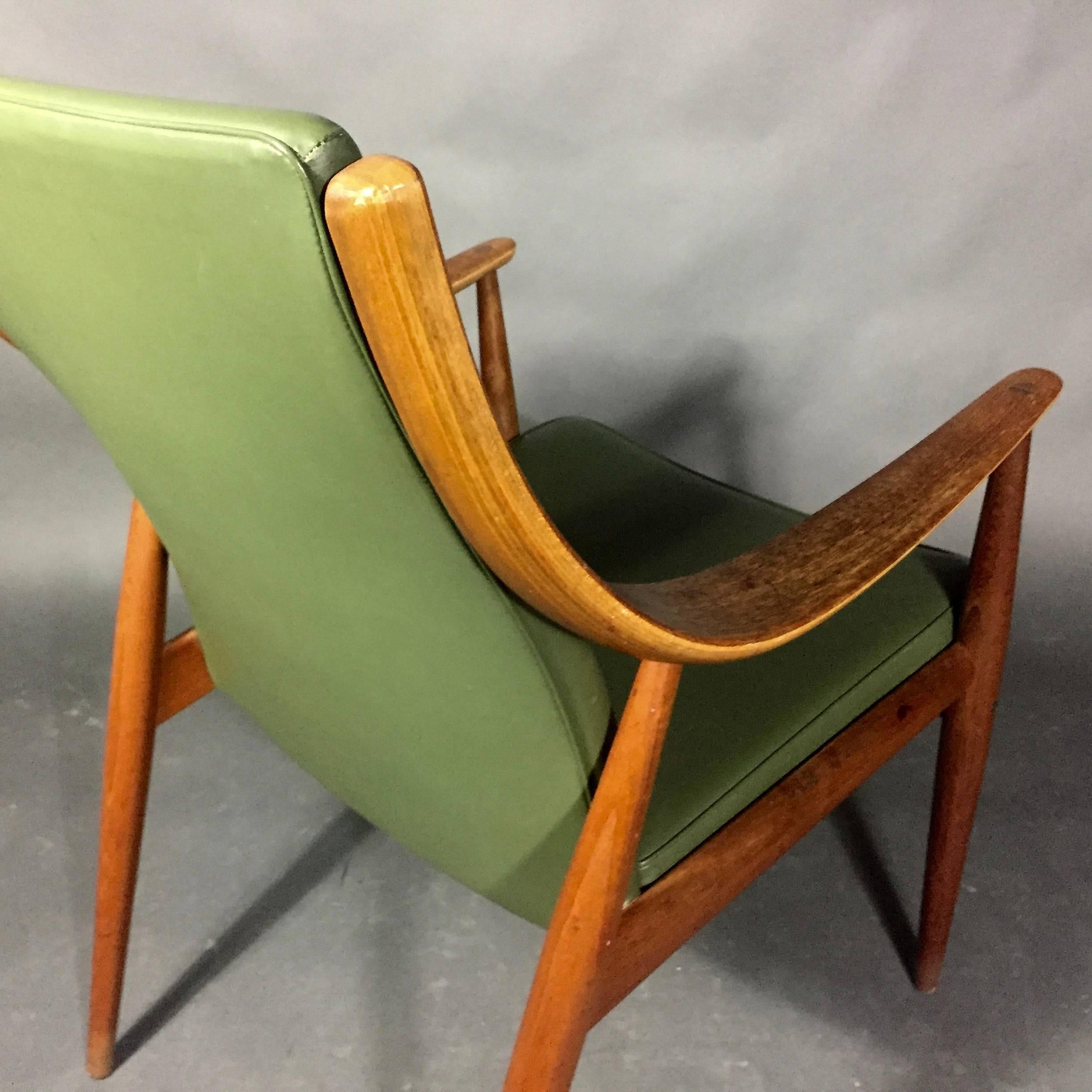 Hvidt and Mølgaard-Nielsen Easy Chair, France & Søn, Denmark, 1953 1