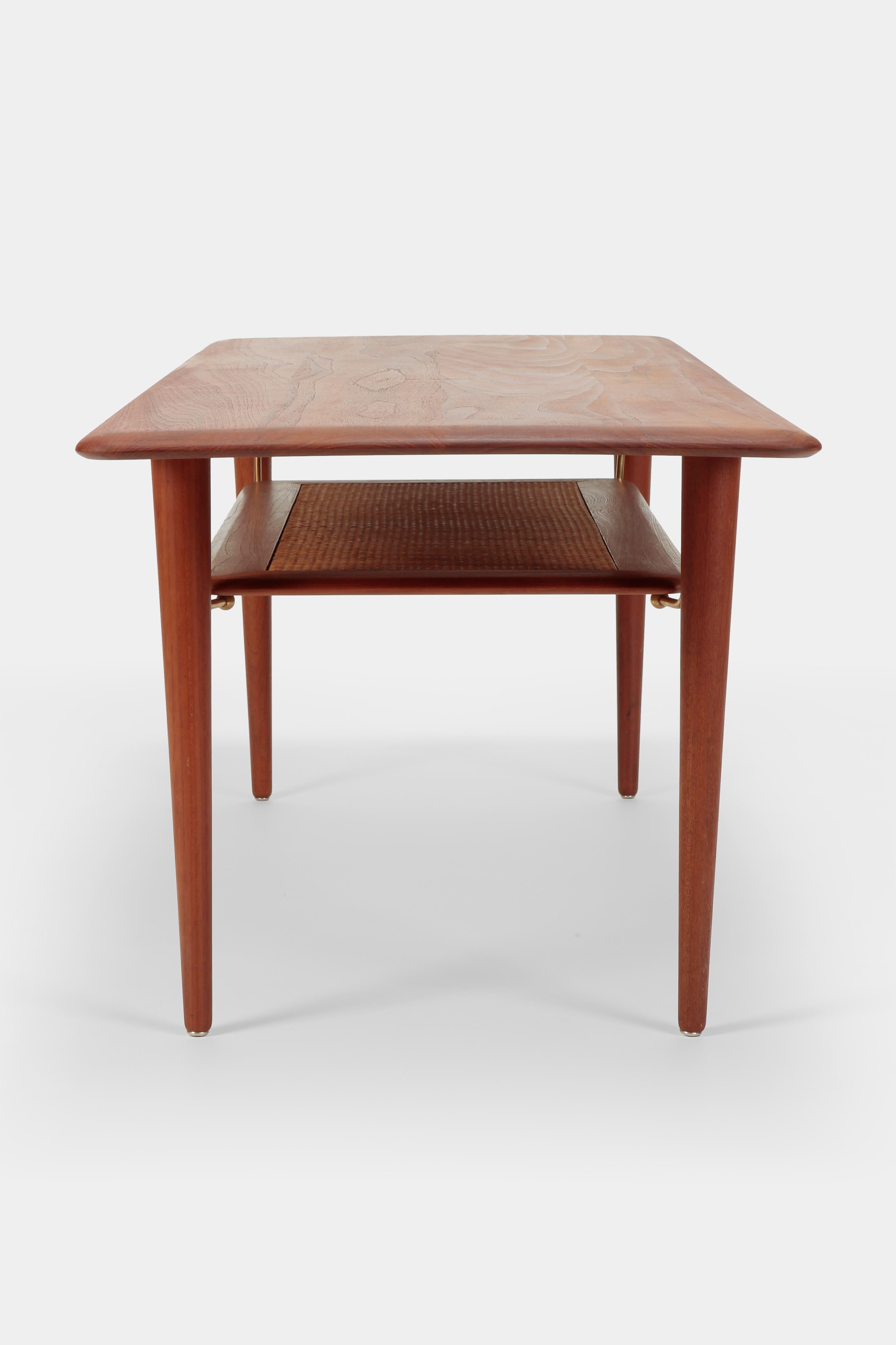 Hvidt & Mølgaard Coffee Table FD 516 France & Son, 1960s In Good Condition In Basel, CH