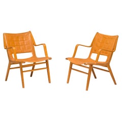 Hvidt & Molgaard-Nielsen for Fritz Hansen AX 6060 Chairs, Set of 2, 1950s