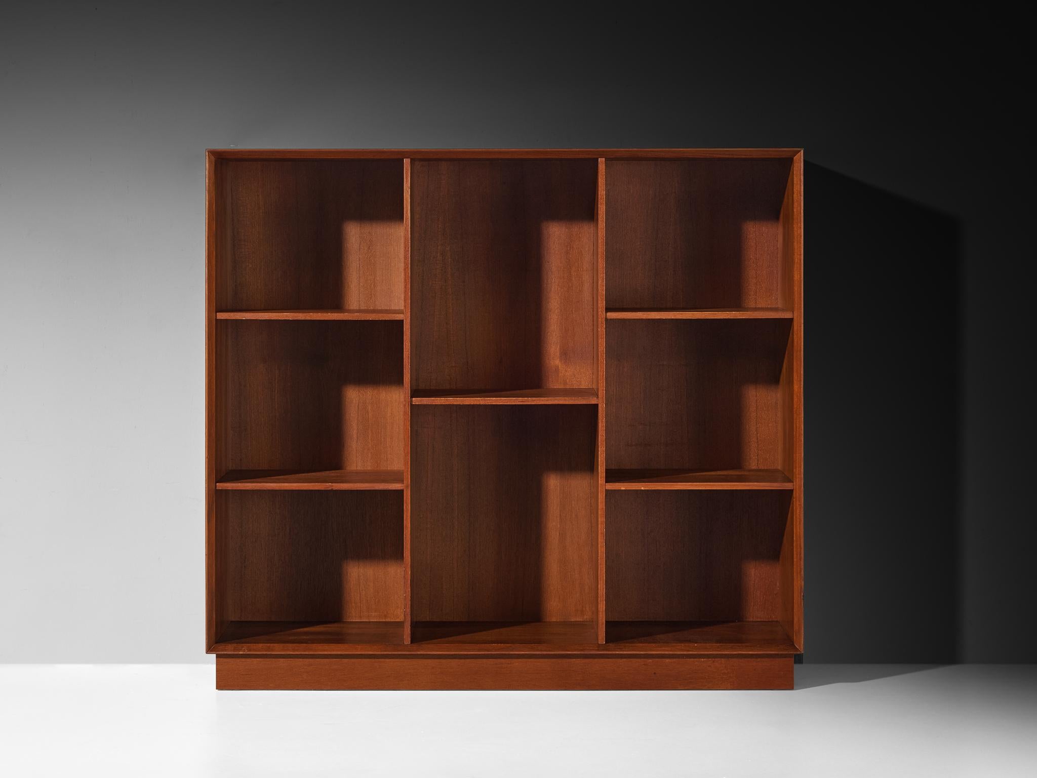 Hvidt & Mølgaard Nielsen per Søborg Møbelfabrik Libreria in Teak In condizioni buone in vendita a Waalwijk, NL